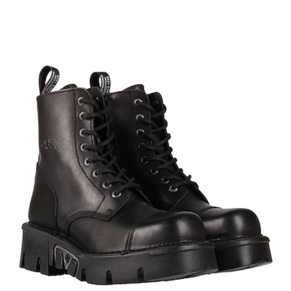 New Rock Combat Boots